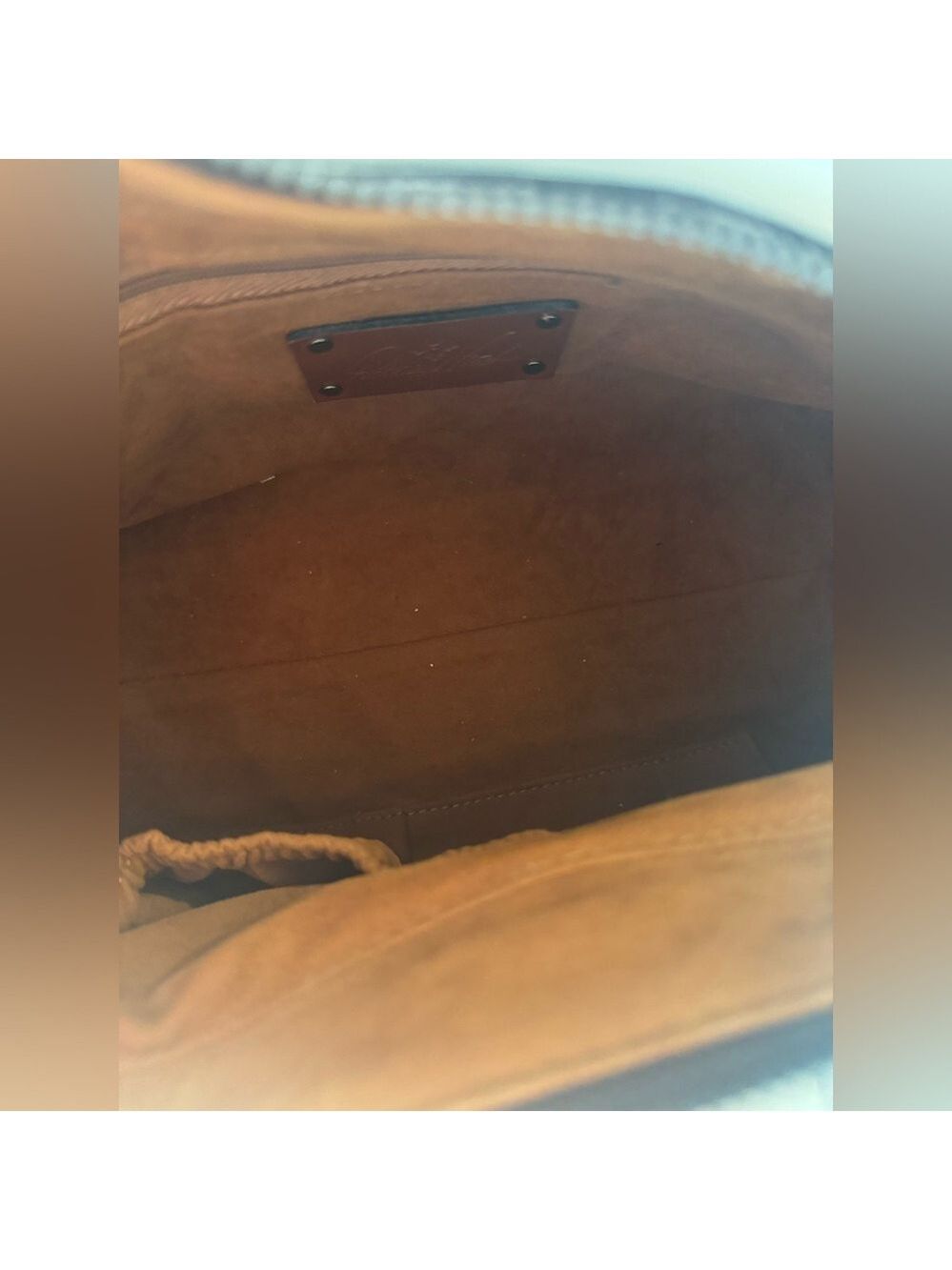 Patricia Nash - Lyon Medium Satchel w/Crossbody - LIKE NEW Elegant Leather Bag - Picture 7 of 10